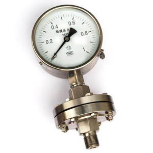 Diaphragm pressure gauge